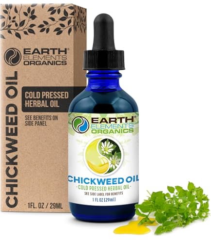 Amazon.com : Earth Elements Organics Witch Hazel Oil, Astringent